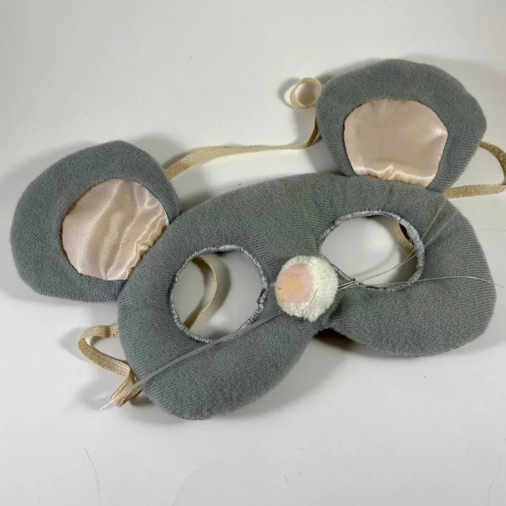 HP🌸 Vintage Handmade Mouse mask for kids Cosplay